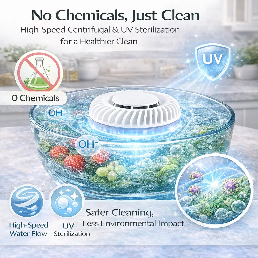 NutriPure Flow – Ultrasonic Food Cleaner – image 4