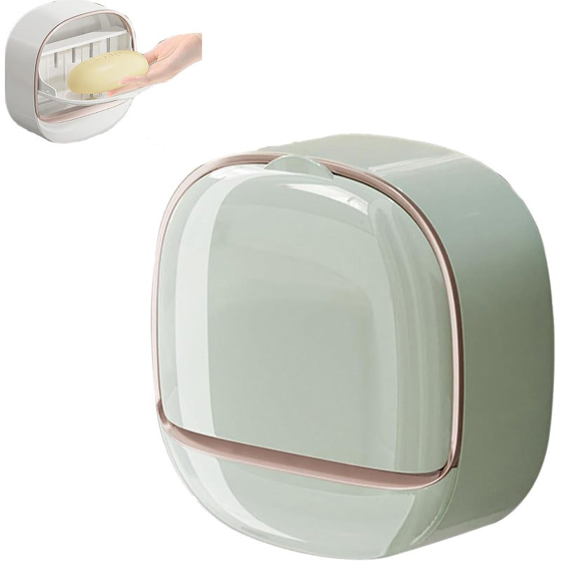 PureFlip – Hygienic Soap Drain Box – Light Green