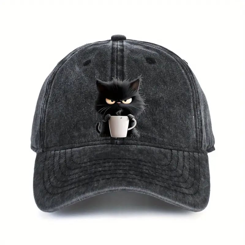 PurrStyle – Fashionable Cat Hat Edition – Dark gray