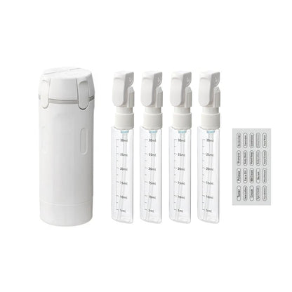 SwiftPour – Leakproof 4-in-1 Travel Dispenser – White