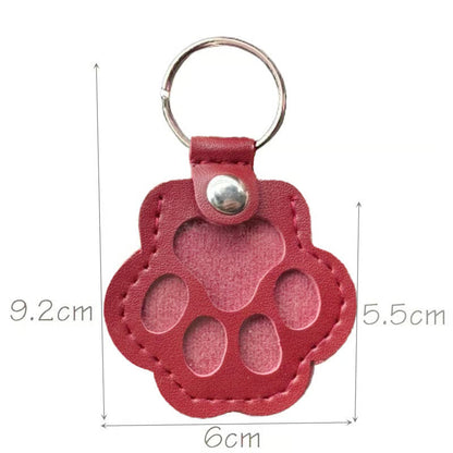 FurTag – Paw Shaped Leather Keychain – image 6
