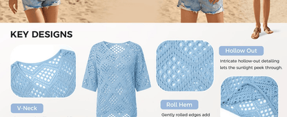 LunaCrochet – Summer Bohemian Top – image 15