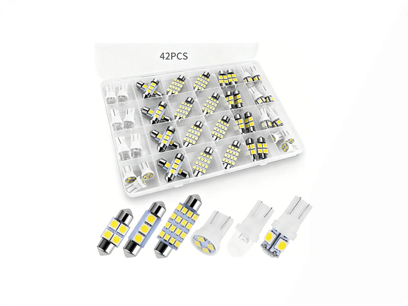LumiDrive – 42-Piece Super Bright LED Interior Kit – Buy 1 set