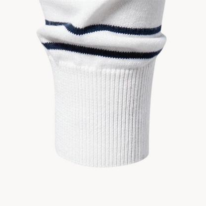Atlantic Stripe Cotton Sweater – image 11