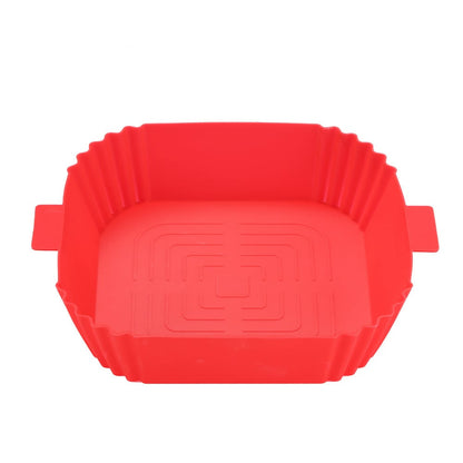 CleanCrisp – Reusable Cooking Tray Inserts – Red / Square