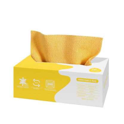 CleanEase – Premium Microfiber Cleaning Cloth – Yellow