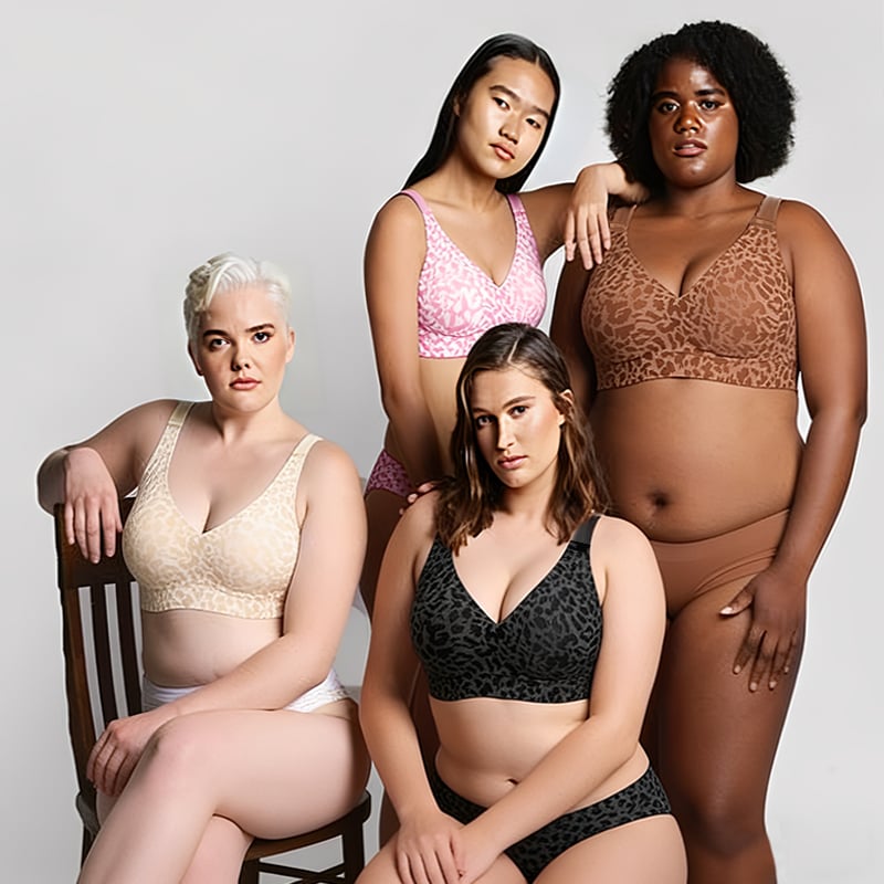 BoldContour - Wire-Free Leopard Bra – image 15