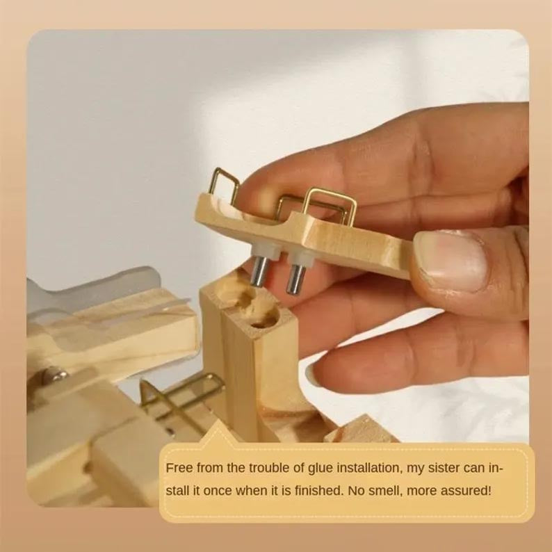 MarbleCraft – Wooden Marble Run Building Block Toy – image 9