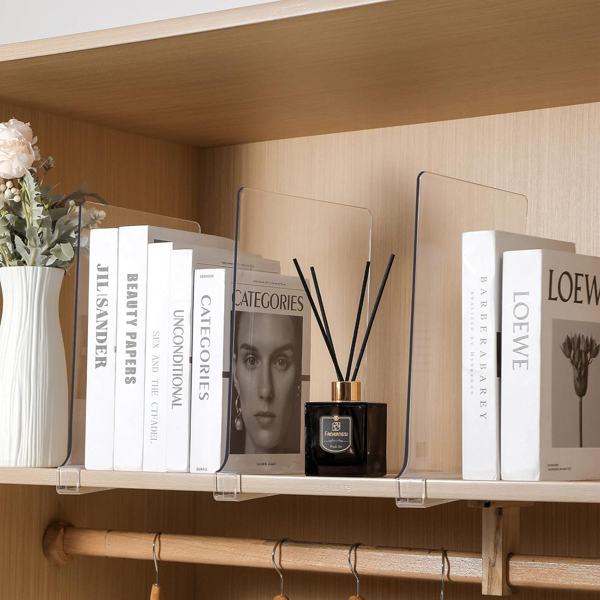 NeatStack – Acrylic Clothes Shelf Divider – image 7