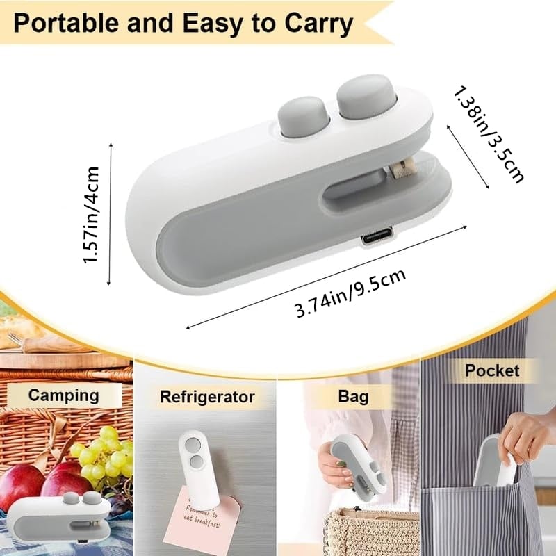 SnapSeal – Portable Bag Sealer with Cutter & Magnet – image 7