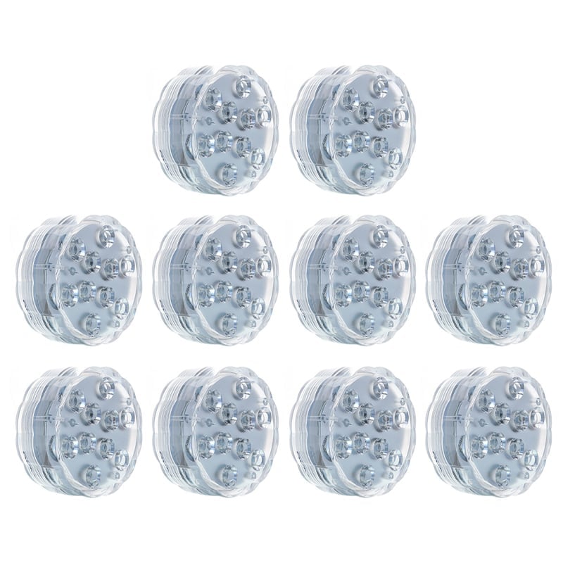 RadiantRipple – Waterproof Decorative LEDs – 10 PCS