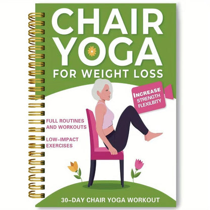 ChairFit – 30-Day Chair Yoga Weight Loss Journal – Green