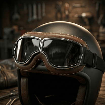 RetroRide – OTG Vintage Motorcycle Riding Goggles – image 10