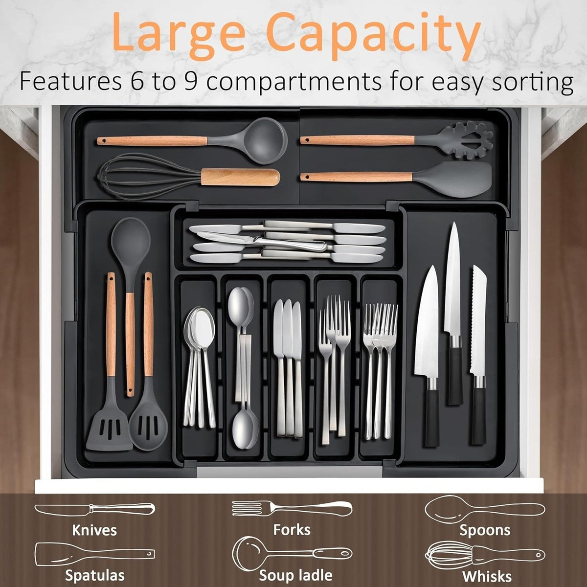 DrawerMax – Adjustable Storage Tray – image 4