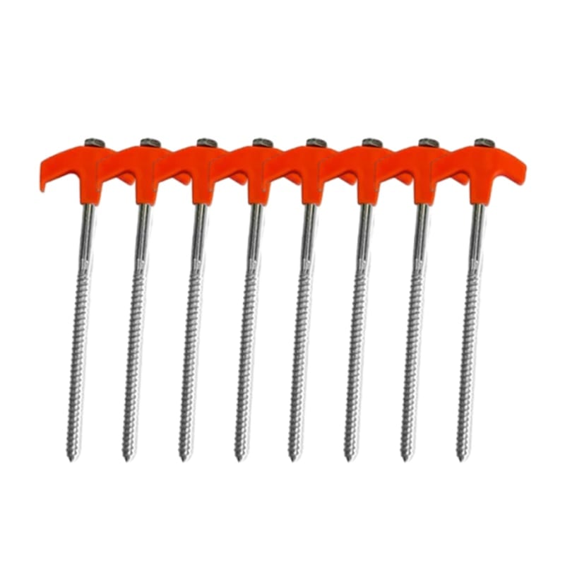 RockHold – Outdoor Anchor Stakes – 8 Pcs Without Bag