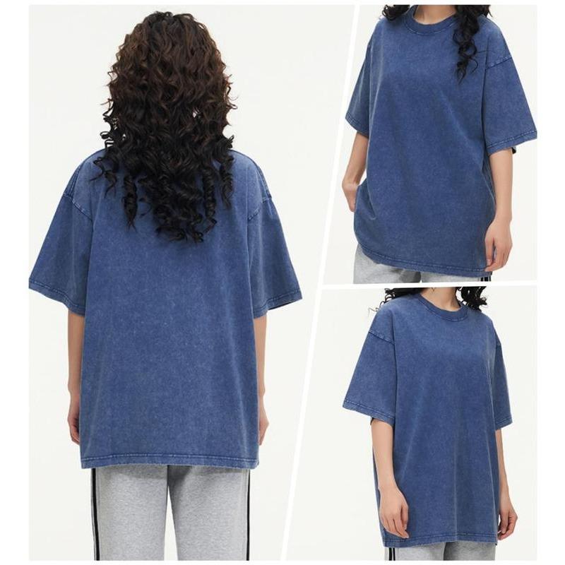 Oversoul – Relaxed Fit Acid Wash Tees – image 15
