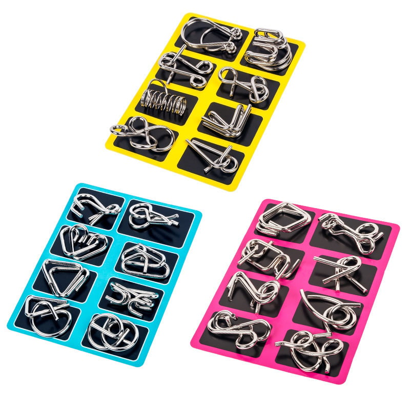 BrainCraft – Metal IQ Puzzle System – A+B+C
