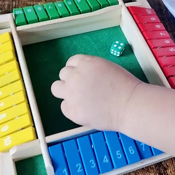 NumberLogic – Shut the Box Wooden Game – image 3