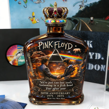 Pink Floyd – “Wish You Were Here” 50th Anniversary Collector’s Whiskey Bottle – image 2