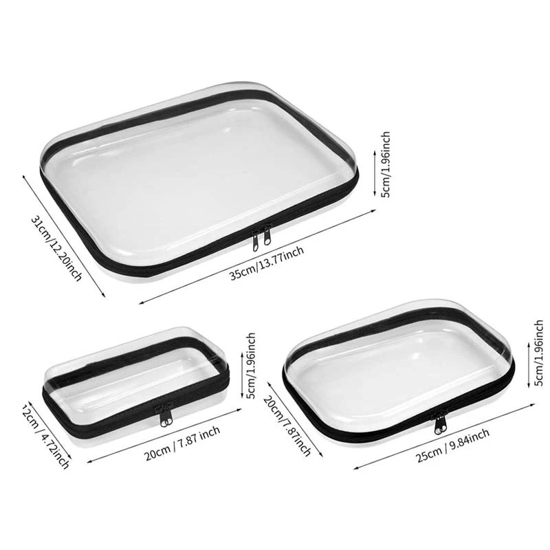 SpaceMate – Large Capacity Storage Bags – Black (Small + Medium + Large)