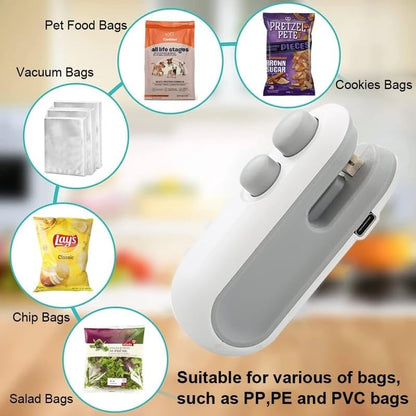 SnapSeal – Portable Bag Sealer with Cutter & Magnet – image 3