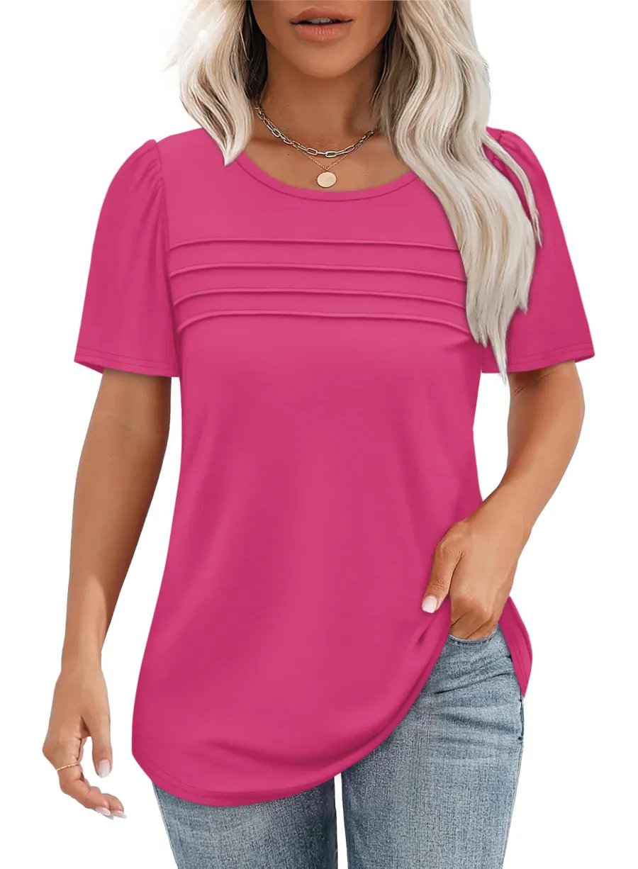 AirSilk – Lightweight Pleated Fashion Tee – image 4