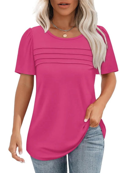 AirSilk – Lightweight Pleated Fashion Tee – image 4
