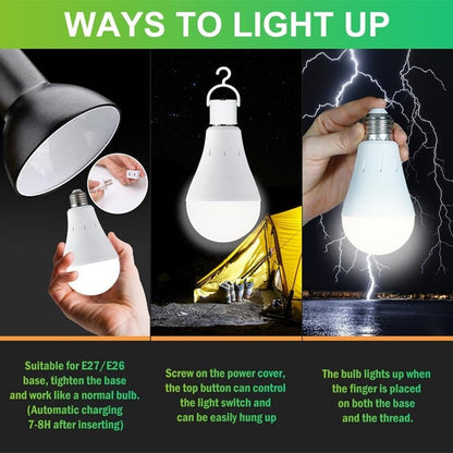 BrightEase – Rechargeable LED Bulb with Remote Control – image 3