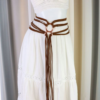 NordicForge – Viking Braided Leather Belt Set – image 8