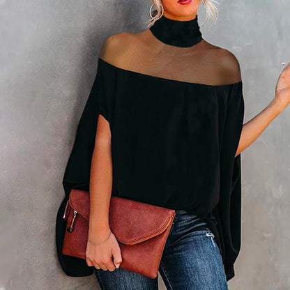 FlowBreeze – Batwing Blouse Flowy – S