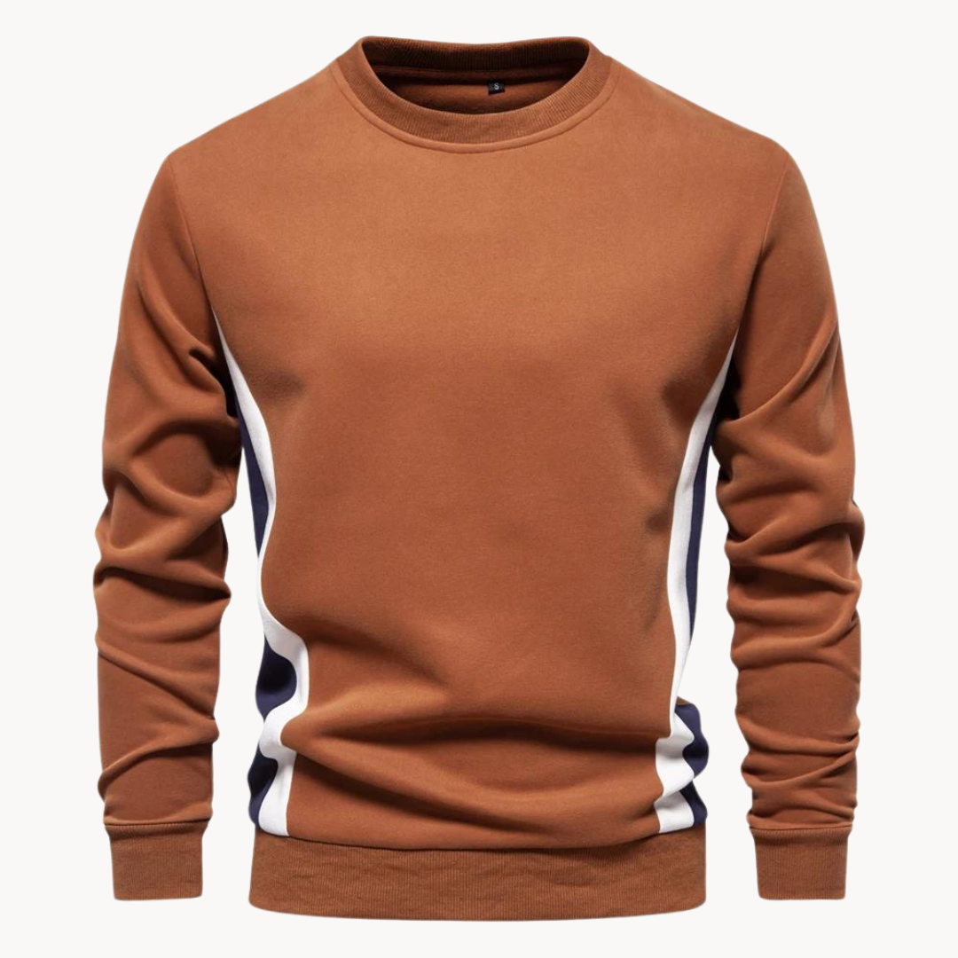 Arlo Crewneck Sweater – Orange / S