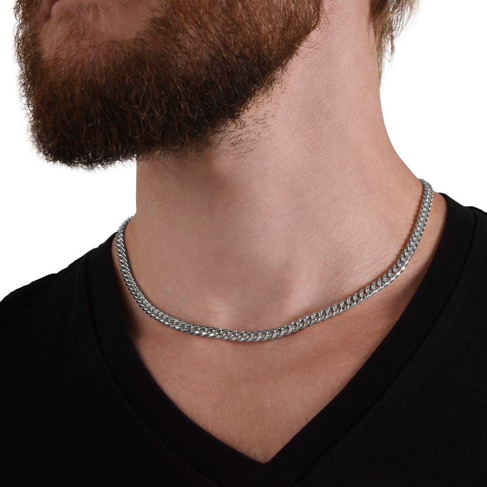 RoadEdge – Cuban Necklace High-Strength Steel – image 2