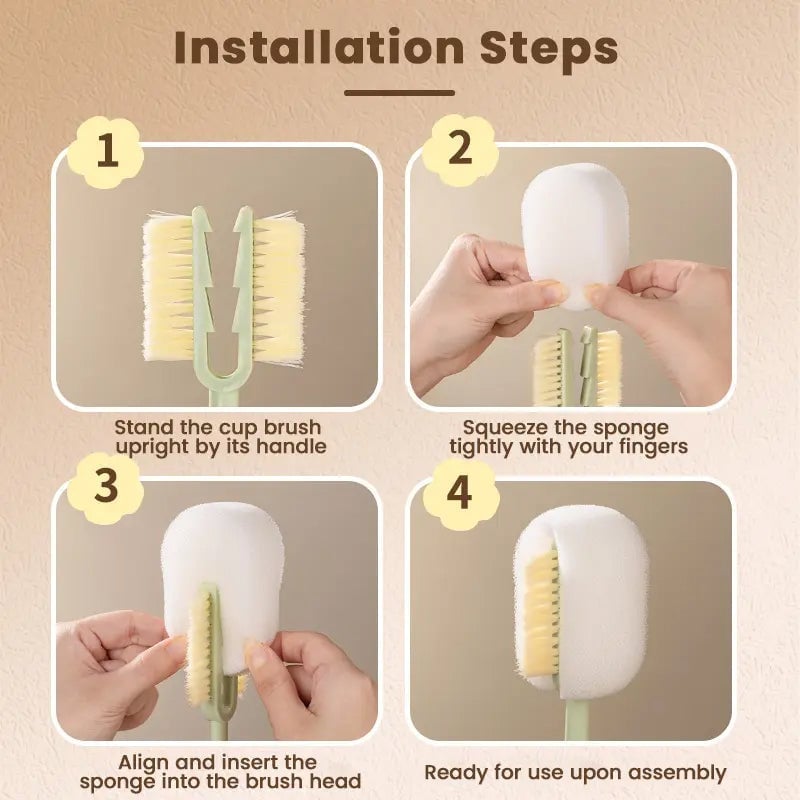 BrushPro | Versatile 5-in-1 Bottle Cleaning Brush – image 4
