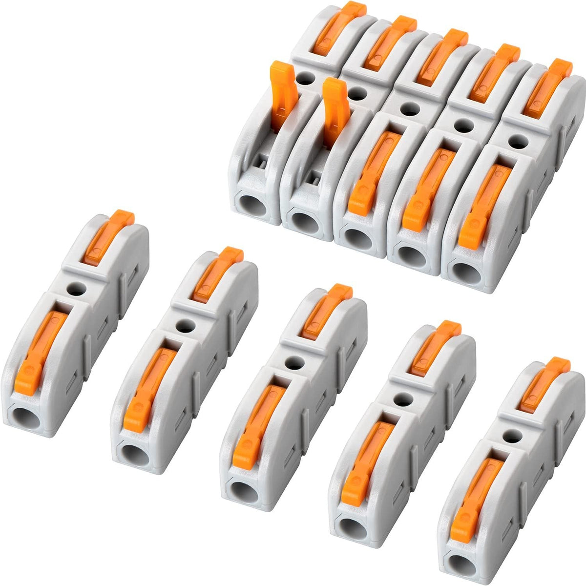 SecureLink – Push & Lock Wire Connector – 20 × Connectors