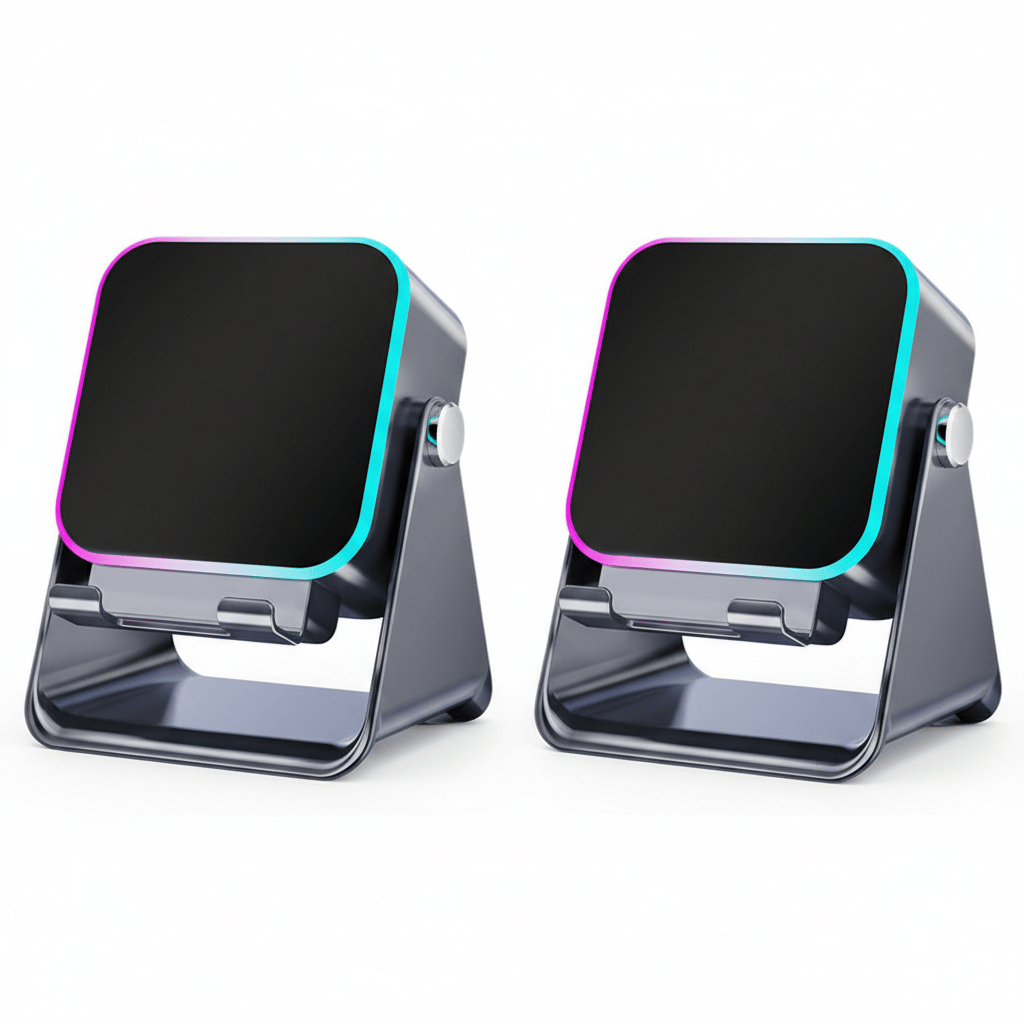 TuneStand Elite – Wireless Induction Sound Booster – Black*2