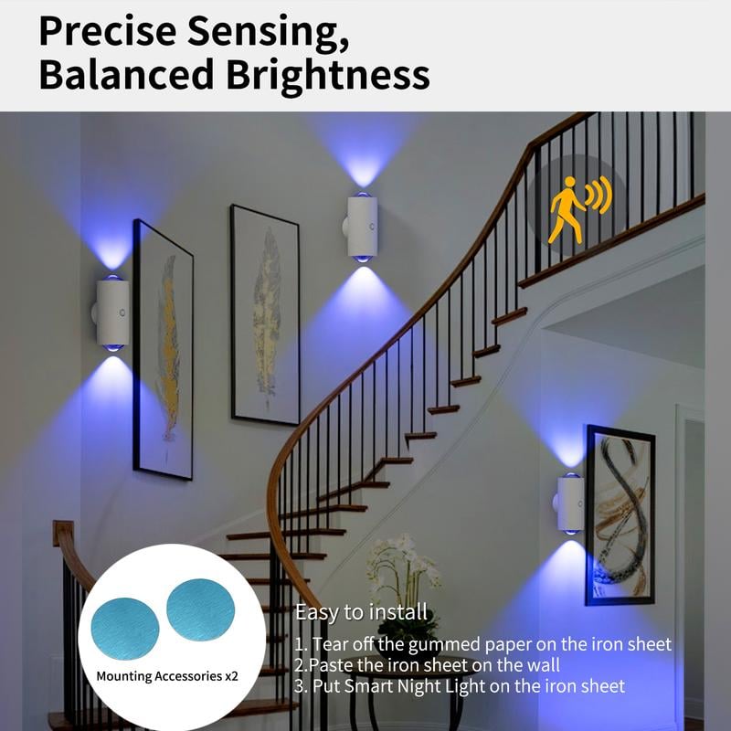 AquaGlow – SuRechargeable Smart LED Motion Sensor Ambient Light – image 8