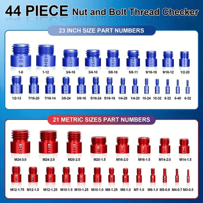 ScrewSense – 44Pcs Alloy Thread Inspector Set – image 11