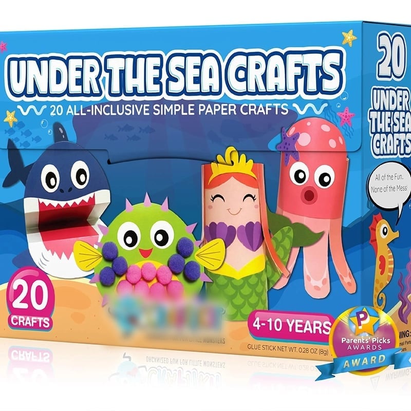 BrainCraft – Kids Educational Activity Kit – Under the Sea