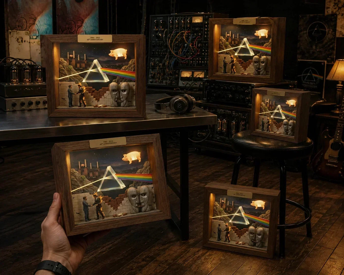 MemoraGlow – 60th Anniversary Diorama Lightbox Frame – image 3