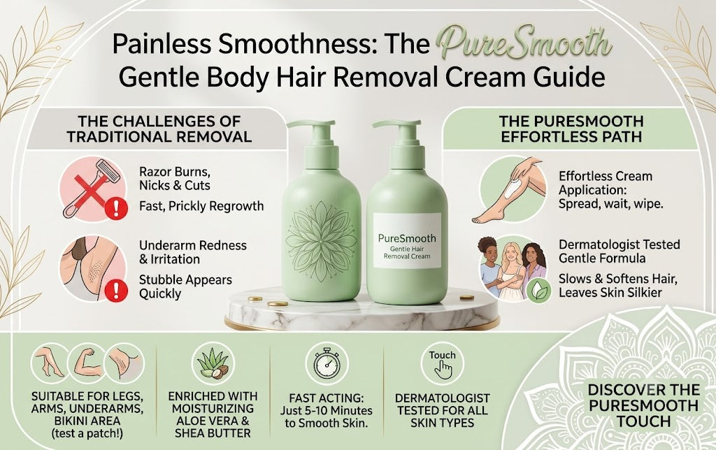 PureSmooth – Gentle Body Hair Removal Cream – image 7