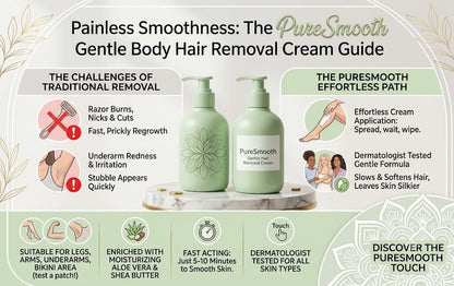 PureSmooth – Gentle Body Hair Removal Cream – image 7