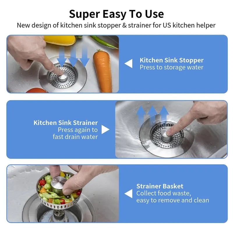 ClogFree - Sink Strainer & Stopper – image 2