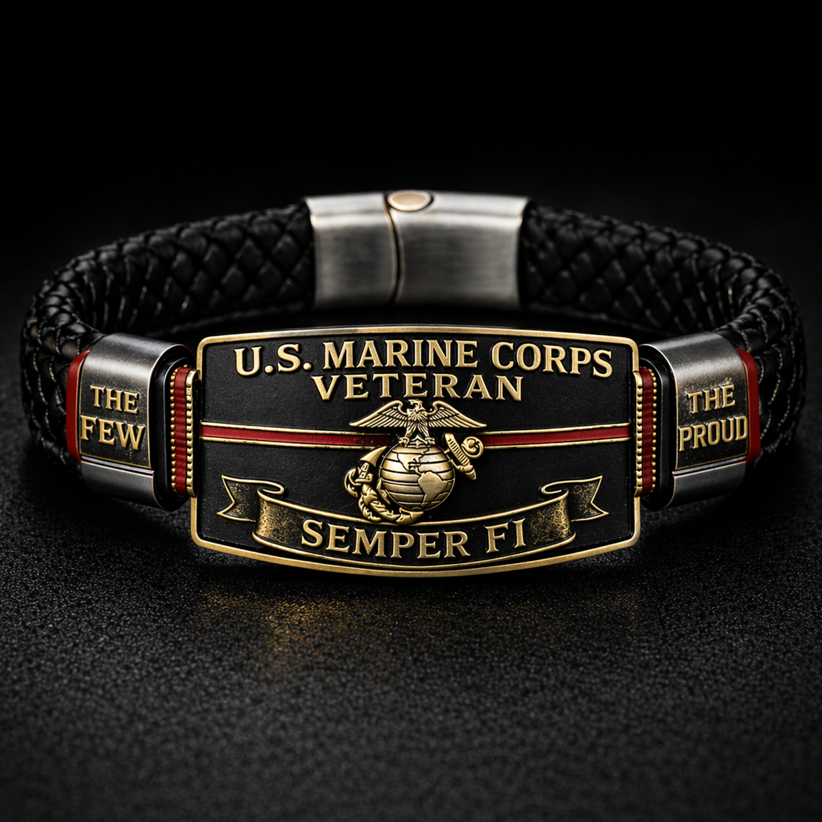 SemperValor – U.S. Marine Corps Tribute Bracelet – U.S. Marine Corps Veteran