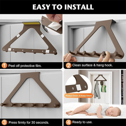 ClutterFree – Space-Saving Door Hanger Organizer – image 6