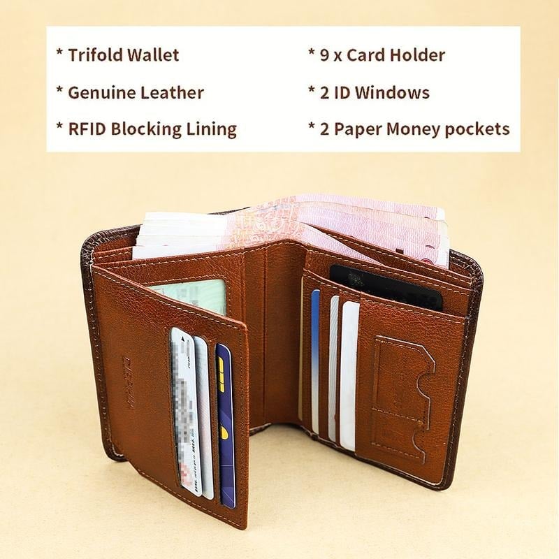 LumeVault – Premium Top-Grain Leather Security Wallet – image 7