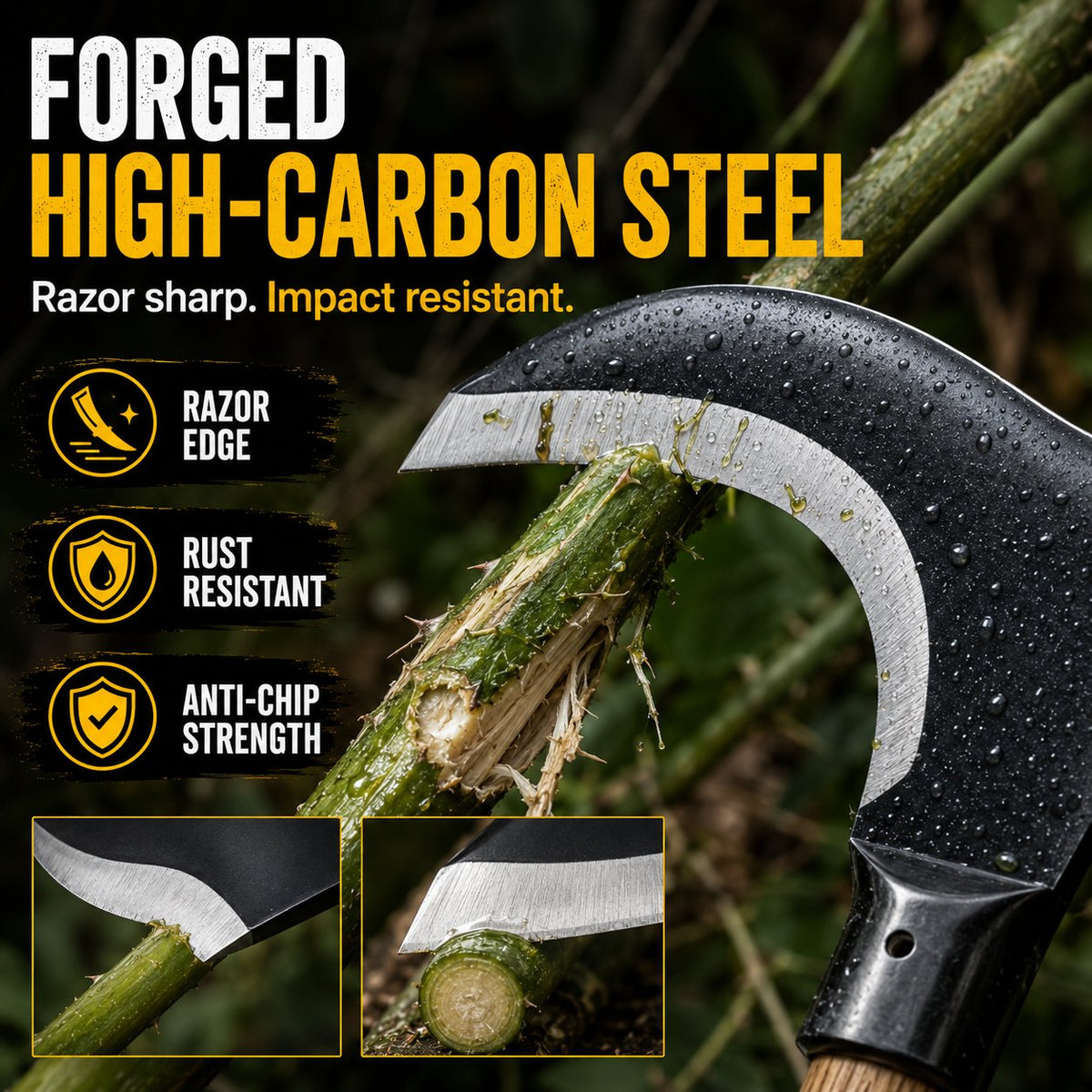 TimberClaw – Dual-Edge Clearing Axe – image 3
