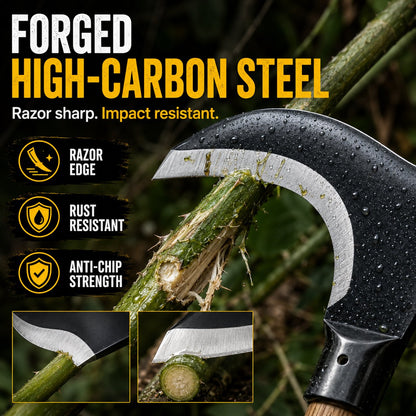 TimberClaw – Dual-Edge Clearing Axe – image 3