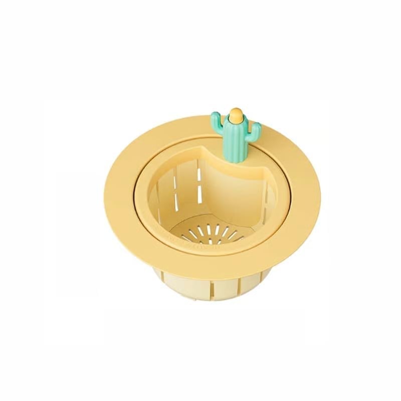 CleanCatch – Drain Strainer Basket – Yellow-L