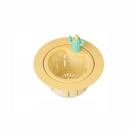 CleanCatch – Drain Strainer Basket – Yellow-L