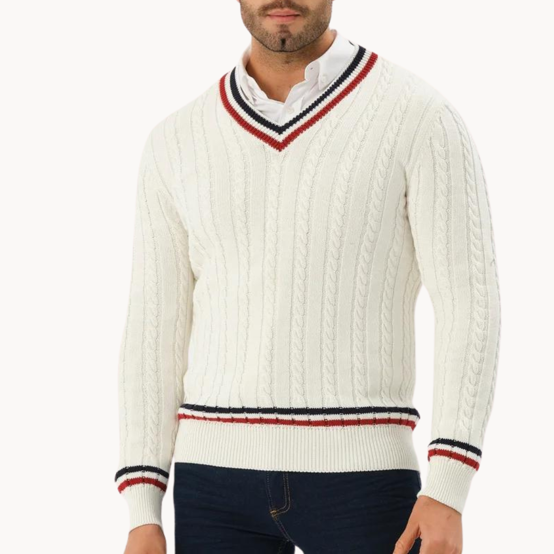 Milo Sweater – White / S